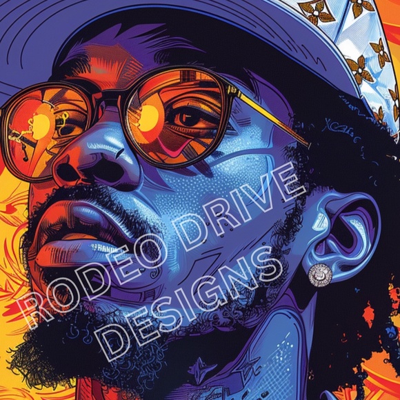 FASHION RAP CULTURE POSTER 11X17 PRINT WALL DECOR WALL ART BY DENARDAI - Picture 2 of 2